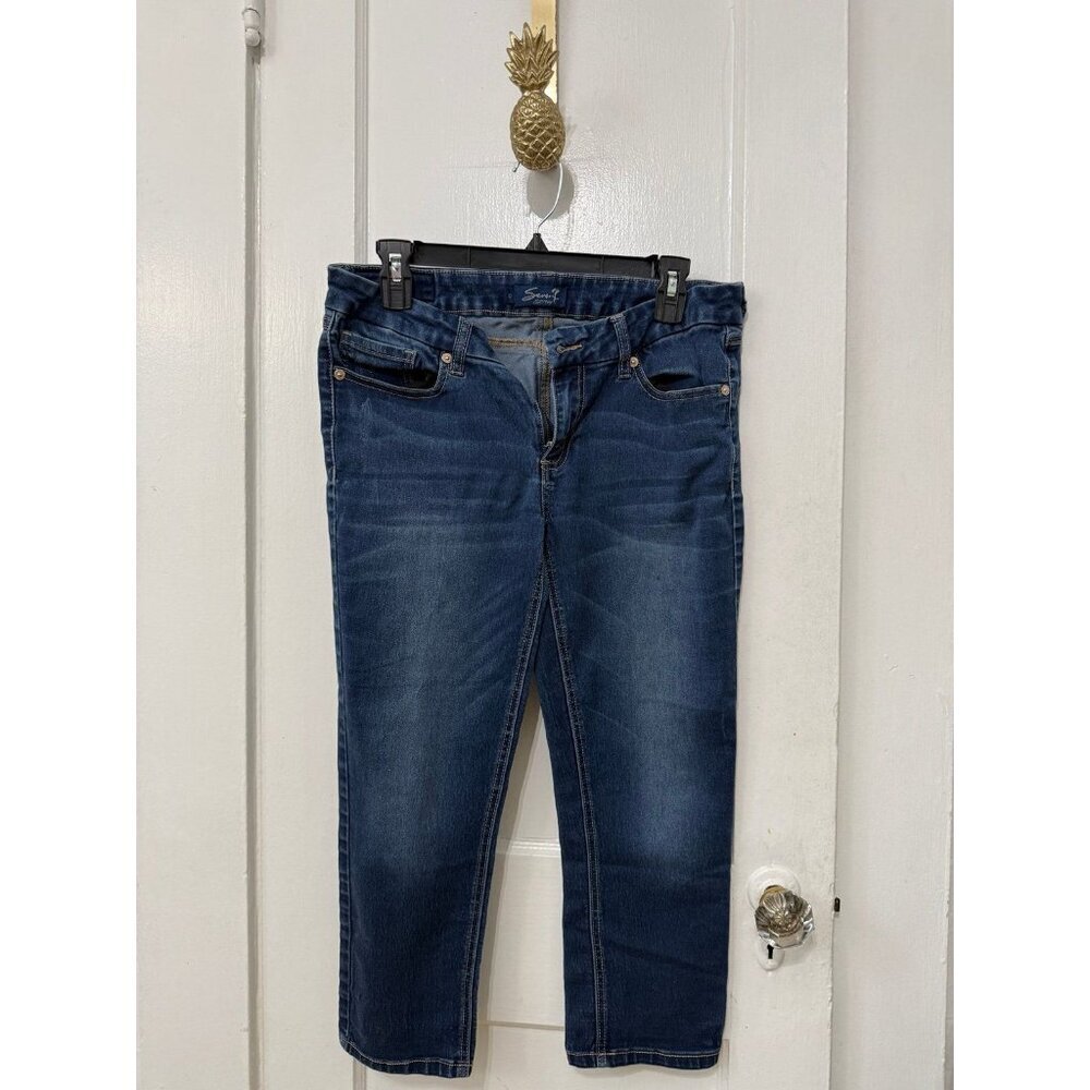 Seven7 woman’s size 10 blue jeans
